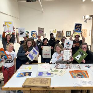 Portraiture in Printmaking 8-Week Class